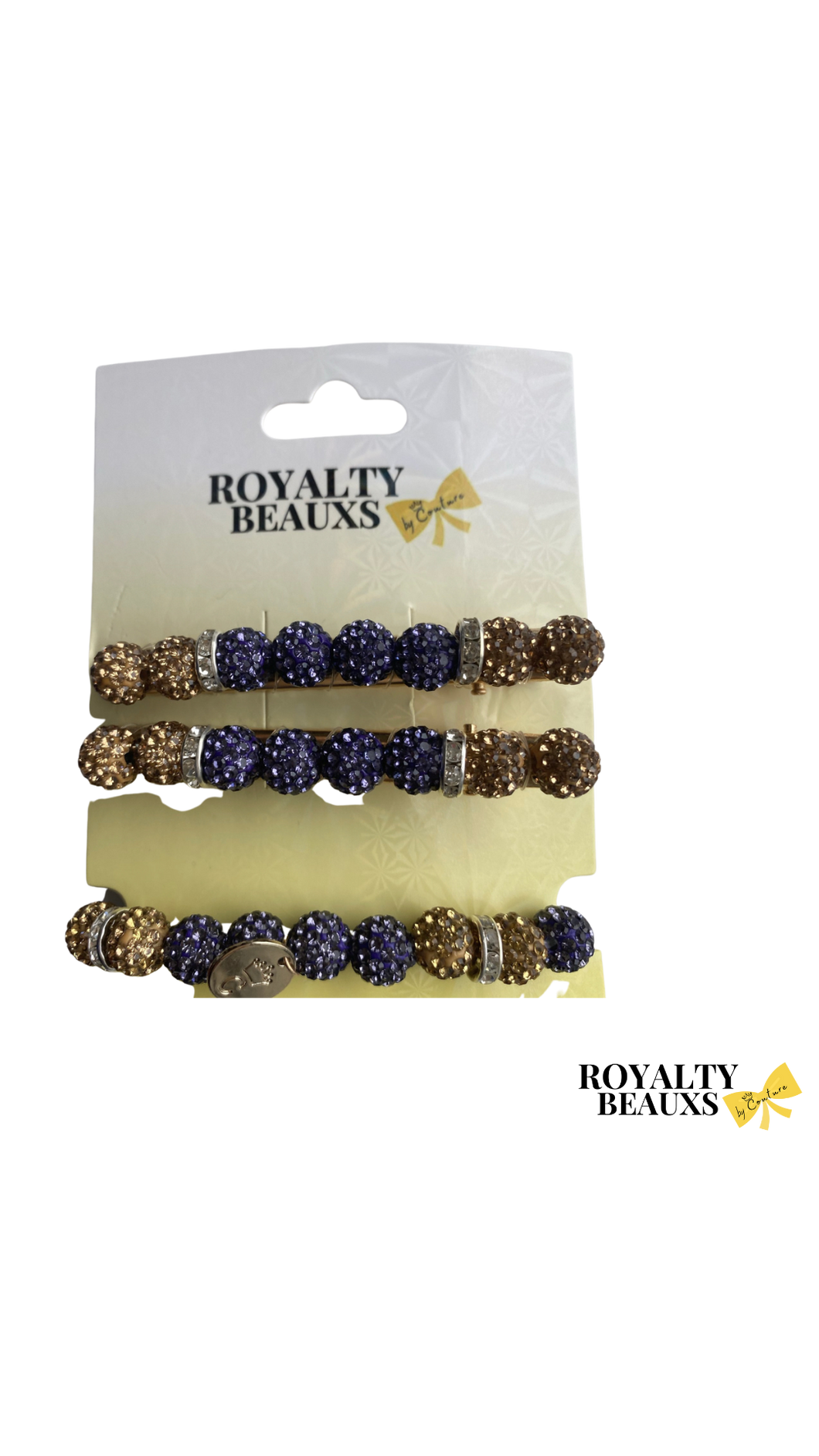 Royal Shimmer Hair Pins